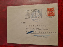 LETTRE FM Flamme Epinal 1955  16° B.M.R.G. ETAT MAJOR - Otros & Sin Clasificación