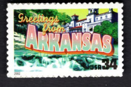 1938299523 2002 SCOTT 3564 (XX) POSTFRIS MINT NEVER HINGED  -  GREETINGS FROM AMERICA - ARKANSAS - Nuovi