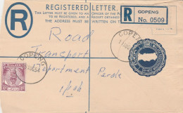 Gopeng Malaysia 1954 Registered Cover Mailed - Federated Malay States