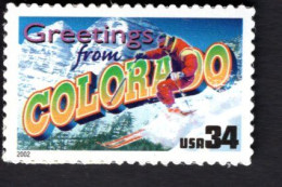 1938300474 2002 SCOTT 3566 (XX) POSTFRIS MINT NEVER HINGED  -  GREETINGS FROM AMERICA - COLORADO - Ungebraucht