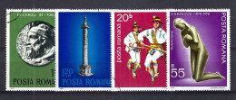 ROUMANIE Ca. 1976-80: Lot D'obl. - Used Stamps