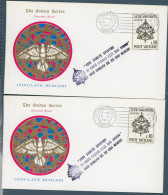 °°° Francobolli N.1763 - Vaticano Conclave 2 Buste Del 19 - 6 1963 °°° - Lettres & Documents