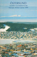 QSL Card - SWEDEN, ÖSTERSUND 1987, Winter Games 1994  ( 2 Scans ) - Radio Amateur