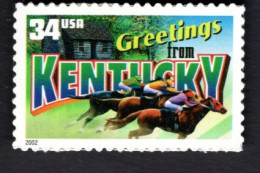 1938303504 2002 SCOTT 3577 (XX) POSTFRIS MINT NEVER HINGED  -  GREETINGS FROM AMERICA - KENTUCKY - Ungebraucht