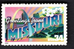 1938304452 2002 SCOTT 3585 (XX) POSTFRIS MINT NEVER HINGED  -  GREETINGS FROM AMERICA - MISSOURI - Ungebraucht