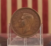 Sudáfrica South Africa George VI - 1 Penny 1949 Km 34.1 - South Africa