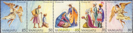 579074 MNH VANUATU 1990 NAVIDAD - Vanuatu (1980-...)