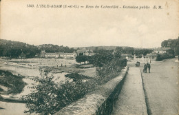 * ISLE ADAM - Bras Du Cabouillet - Domaine Public - Animée - 7343 - Edit. MALCUIT - L'Isle Adam