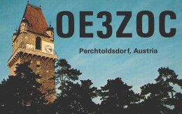 QSL Card - AUSTRIA, PERCHTOLDSDORF, VIENNA 1985  ( 2 Scans ) - Radio Amateur