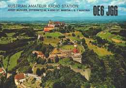 QSL Card - AUSTRIA, ST. MARTIN, RIEGERSBURG 1983  ( 2 Scans ) - Radio Amateur