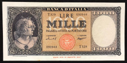 1000 Lire Medusa 15 09 1959 Bel Bb/spl Naturale Ottimi Colori  LOTTO 2282 - 1000 Liras