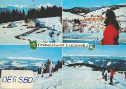 QSL Card - AUSTRIA, GREBENZEN, St. LAMBRECHT 1985  ( 2 Scans ) - Radio Amateur