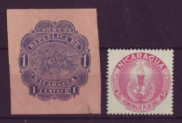 Amérique - Nicaragua - Vignettes - 2 Timbres Différents - 5942 - Nicaragua