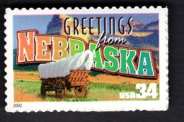 1938314991 2002 SCOTT 3587 (XX) POSTFRIS MINT NEVER HINGED  -  GREETINGS FROM AMERICA - NEBRASKA - Unused Stamps