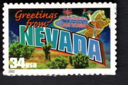 1938315054 2002 SCOTT 3588 (XX) POSTFRIS MINT NEVER HINGED  -  GREETINGS FROM AMERICA - NEVADA - Nuovi