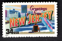 1938315246 2002 SCOTT 3590 (XX) POSTFRIS MINT NEVER HINGED  -  GREETINGS FROM AMERICA - NEW JERSEY - Ungebraucht