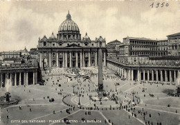 VATICAN - Place Saint Pierre Et La Basilique - Carte Postale Ancienne - Vaticano