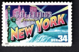 1938315816 2002 SCOTT 3592 (XX) POSTFRIS MINT NEVER HINGED  -  GREETINGS FROM AMERICA - NEW YORK - Ongebruikt