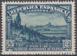 ESPAÑA 1938 Nº 757 NUEVO, SIN FIJASELLOS (REF. 02) - Ungebraucht
