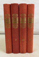 Franz Grillparzers Werke. Vier Bände. - Poems & Essays