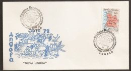 Angola Nova Lisboa Huambo Portugal Cachet Commémoratif Scoutisme Scouts 1972 Event Postmark Scouting 1972 - Other & Unclassified