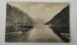 Hardanger, Sörfjorden, Segelschiff, Norge, Norwegen, 1910 - Norway