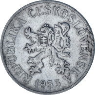 Monnaie, Tchécoslovaquie, 10 Haleru, 1953, TTB, Aluminium, KM:38 - Tchécoslovaquie