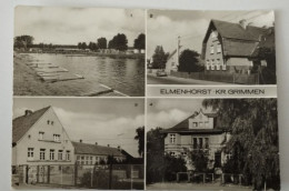 Elmenhorst, Kr. Grimmen, Schwimmbad, Schulen, Arztpraxis, 1984 - Grimmen