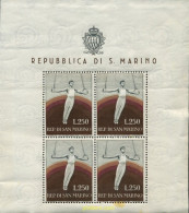 359948 MNH SAN MARINO 1954 DEPORTES - Neufs