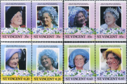 360086 MNH SAN VICENTE 1985 85 ANIVERSARIO DE LA REINA MADRE - St.Vincent (1979-...)