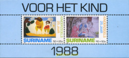 364915 MNH SURINAM 1988 25 ANIVERSARIO DIA DEL NIÑO - Suriname