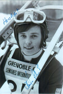 Autogramm Foto Rodeln Rennrodlerin Christa Schmuck Salzberg Berchtesgaden Olympia Olympische Winterspiele Deutschland - Handtekening
