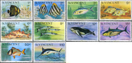 360092 MNH SAN VICENTE 1977 FAUNA MARINA - St.Vincent (...-1979)