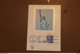 FDC 4 JUILLET 1986 LIBERTY ISLAND - 1981-1990