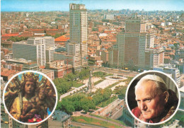 RELIGIONS & CROYANCES - Madrid - Visite De Jean-Paul II - Pape - Carte Postale Récente - Saints