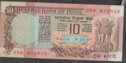 India10  Rupees - OLD Note With Signature K.R.Puri(1975-77)  Used - Inde