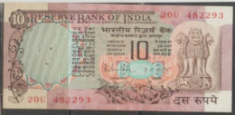 India10  Rupees - OLD Note With Signature R.N.Malhotra(1985-90)  Used - Inde