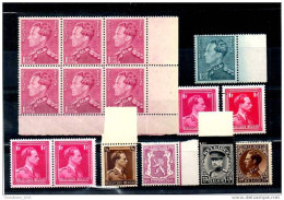 BELGIO - BELGIE - BELGIQUE - Lotto Francobolli Nuovi - New Stamps Lot - Never Used - Mint - Sammlungen