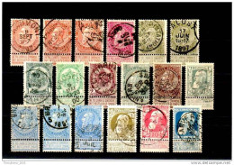 BELGIO - BELGIE - BELGIQUE - Lotto Francobolli Usati - Used Stamps Lot - Travelled - Sammlungen