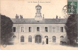 FRANCE - Tours - Hospice Général - Animé - Carte Postale Ancienne - Tours