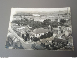 Cp  En Avion Au Dessus De SAINT-OUEN L'Eglise Et La Place Du Monument - Saint Ouen