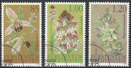 FL 2004 // 1352/1354 O Orchideen - Used Stamps