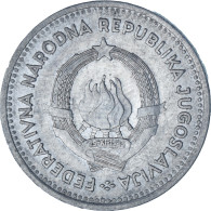 Monnaie, Yougoslavie, 2 Dinara, 1953, SUP, Aluminium, KM:31 - Jugoslawien