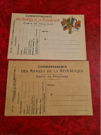 CARTES CORRESPONDANCE DES ARMEES DE LA REPUBLIQUE - Other & Unclassified