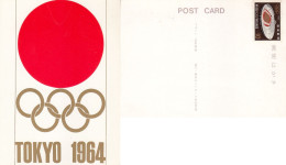 JAPAN 1964 COMMEMORATIVE CARD - Briefe U. Dokumente