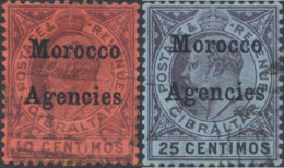 654652 USED MARRUECOS Oficina Inglesa 1903 SELLOS DE GIBRALTAR SOBRECARGADOS -MOROCCO AGENCIES- - Oficinas En  Marruecos / Tanger : (...-1958