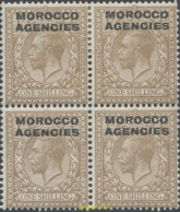 654808 HINGED MARRUECOS Agencia Britanica 1914 SELLOS DE GRAN BRETAÑA DEL 1912, SOBRECARGADOS - Oficinas En  Marruecos / Tanger : (...-1958