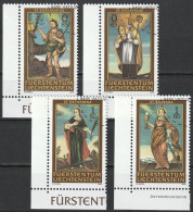 FL 2005 // 1370/1373 O Die 14 Nothelfer (III) - Used Stamps