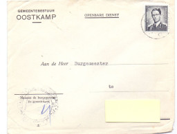 Omslag Enveloppe - Gemeentebestuur Oostkamp - - Covers