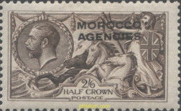 654807 MNH MARRUECOS Agencia Britanica 1914 SELLOS DE GRAN BRETAÑA DEL 1912, SOBRECARGADOS - Bureaux Au Maroc / Tanger (...-1958)